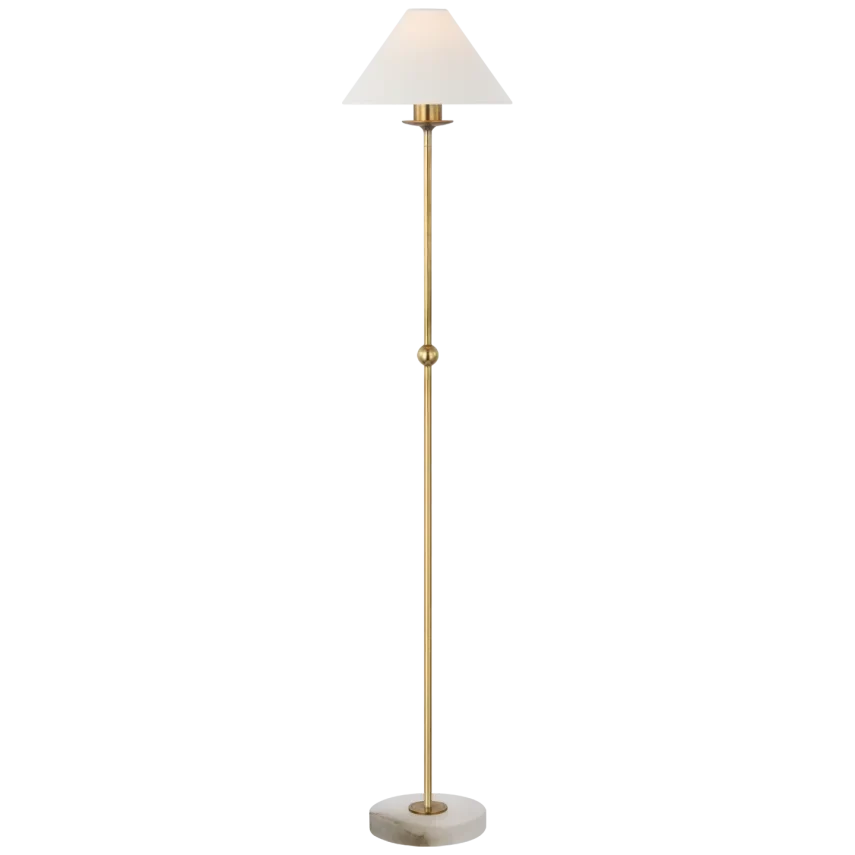 Cassandra Medium Floor Lamp-Visual Comfort-VISUAL-CHA 9145AB/ALB-L-Floor Lamps-1-France and Son