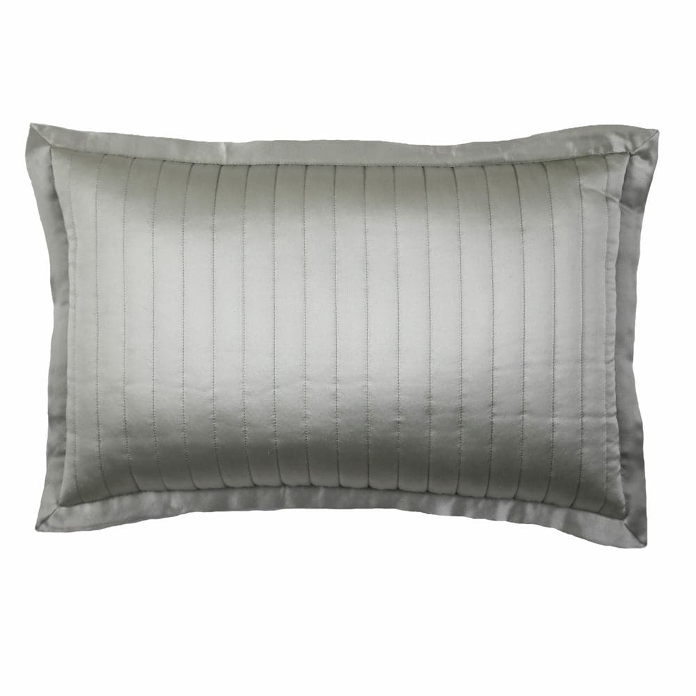 Charmeuse Channel Quilt Pillow-Ann Gish-ANNGISH-PWNQ3630-CHA-PillowsCharcoal-2-France and Son