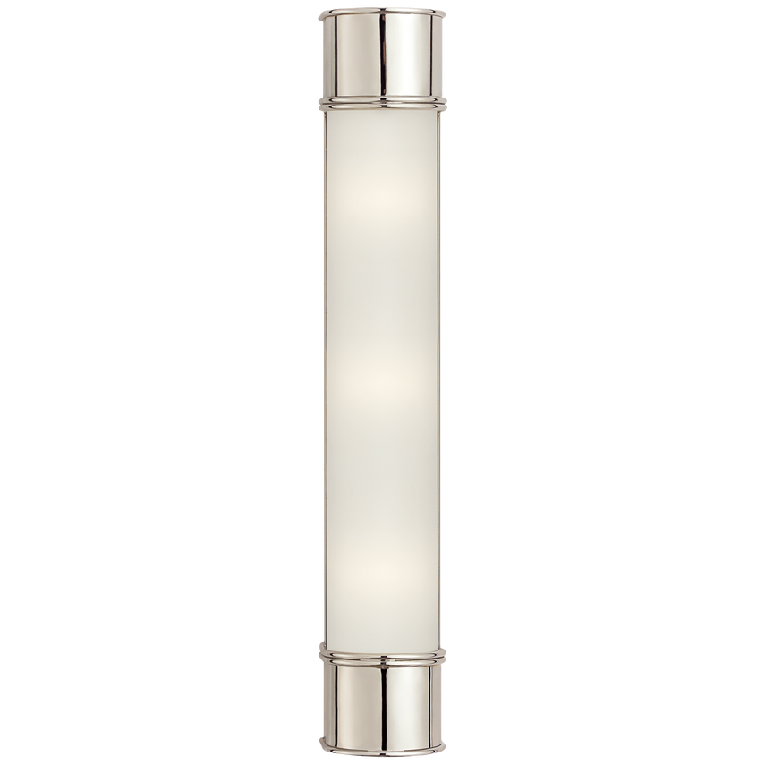 Oriana 24" Bath Sconce-Visual Comfort-VISUAL-CHD 1553AB-FG-Bathroom LightingAntique-Burnished Brass-Frosted Glass-1-France and Son