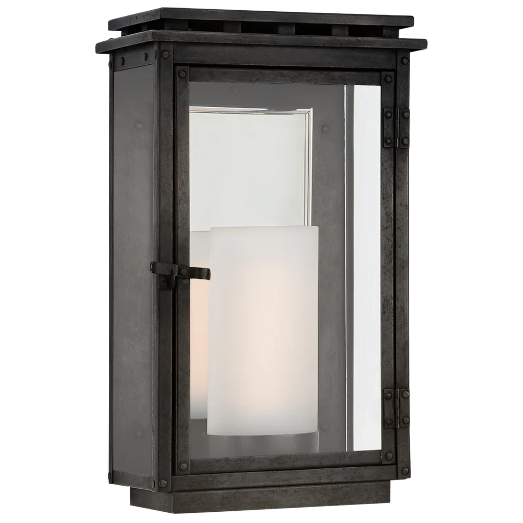 Chelsea Small 3/4 Wall Lantern-Visual Comfort-VISUAL-CHO 2604AI-CG-Wall Lighting-1-France and Son