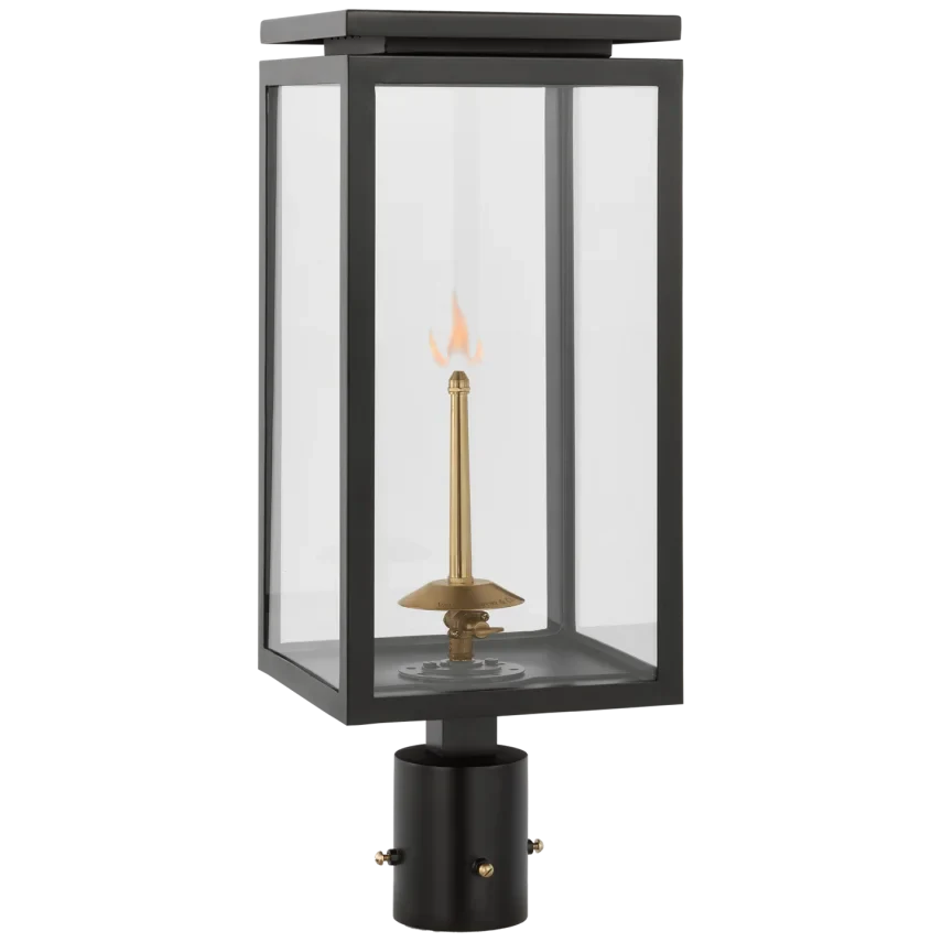 Fresh Medium Gas Post-Visual Comfort-VISUAL-CHO 7550SC-CG-Outdoor Post Lanterns-1-France and Son