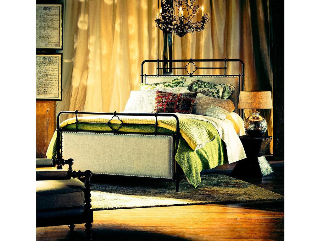 Upholstered Metal King Bed-Universal Furniture-UNIV-596320-Beds-1-France and Son