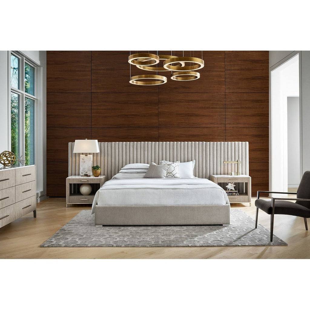 Modern Decker Wall Bed with Panels-Universal Furniture-UNIV-964220BW-BedsKing-1-France and Son