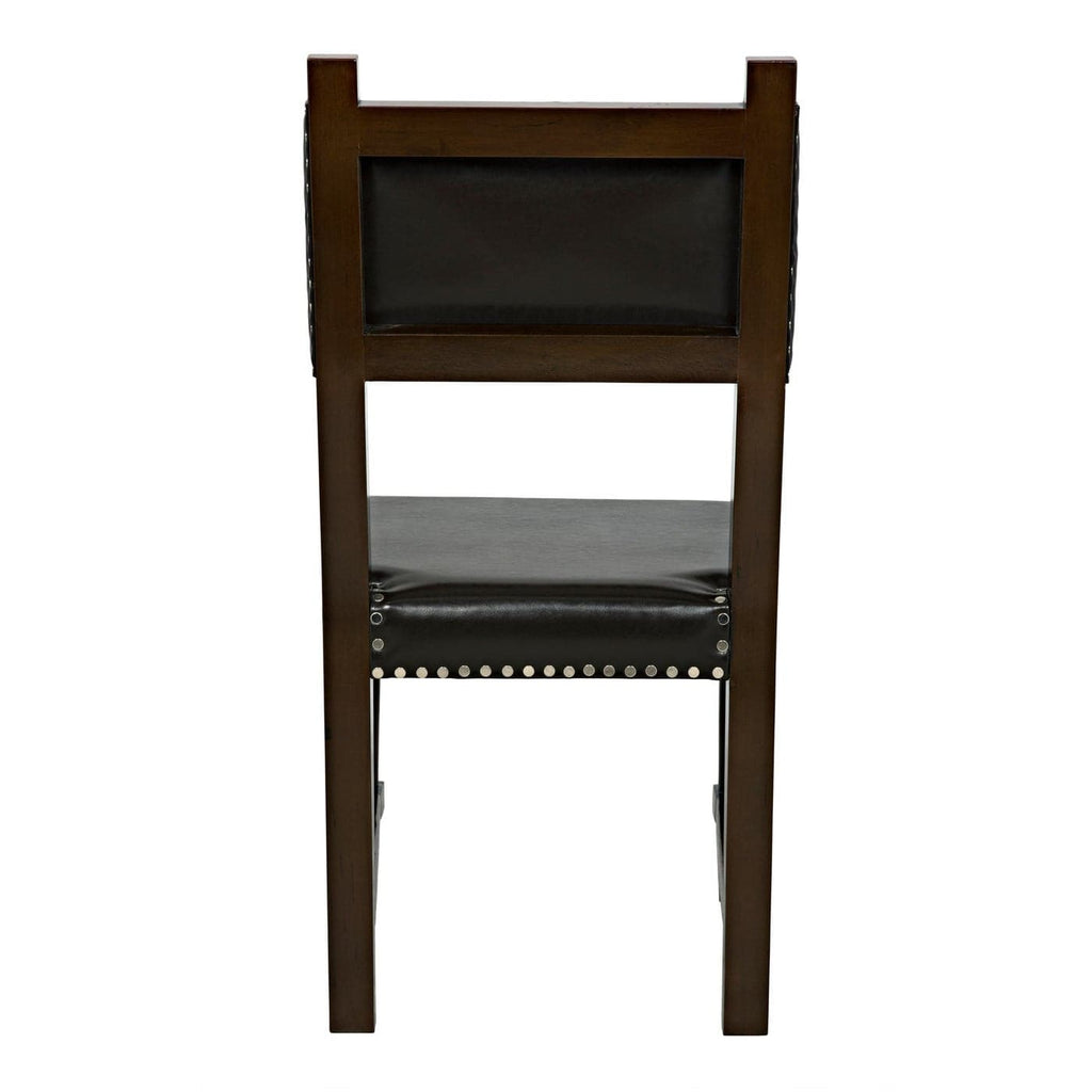 Kerouac Chair, Distressed Brown-Noir-NOIR-GCHA275D1-Dining ChairsBlack-1-France and Son