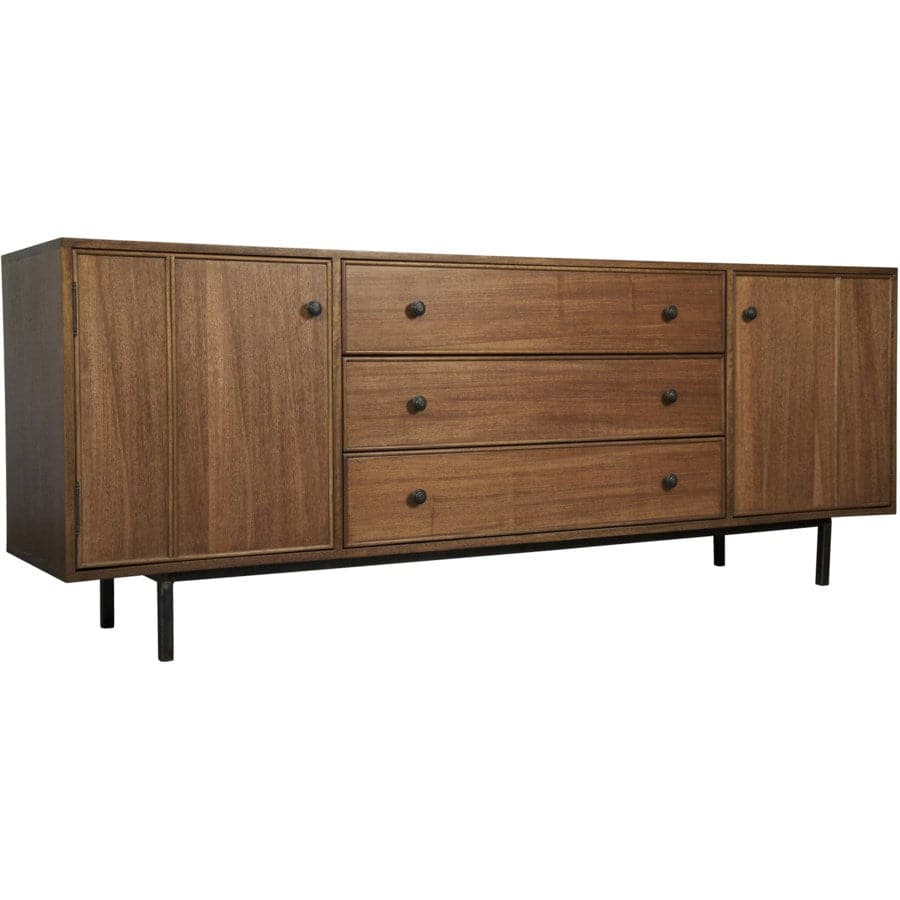 Boston Sideboard-Noir-NOIR-GCON206DW-Sideboards & CredenzasDark Walnut-1-France and Son