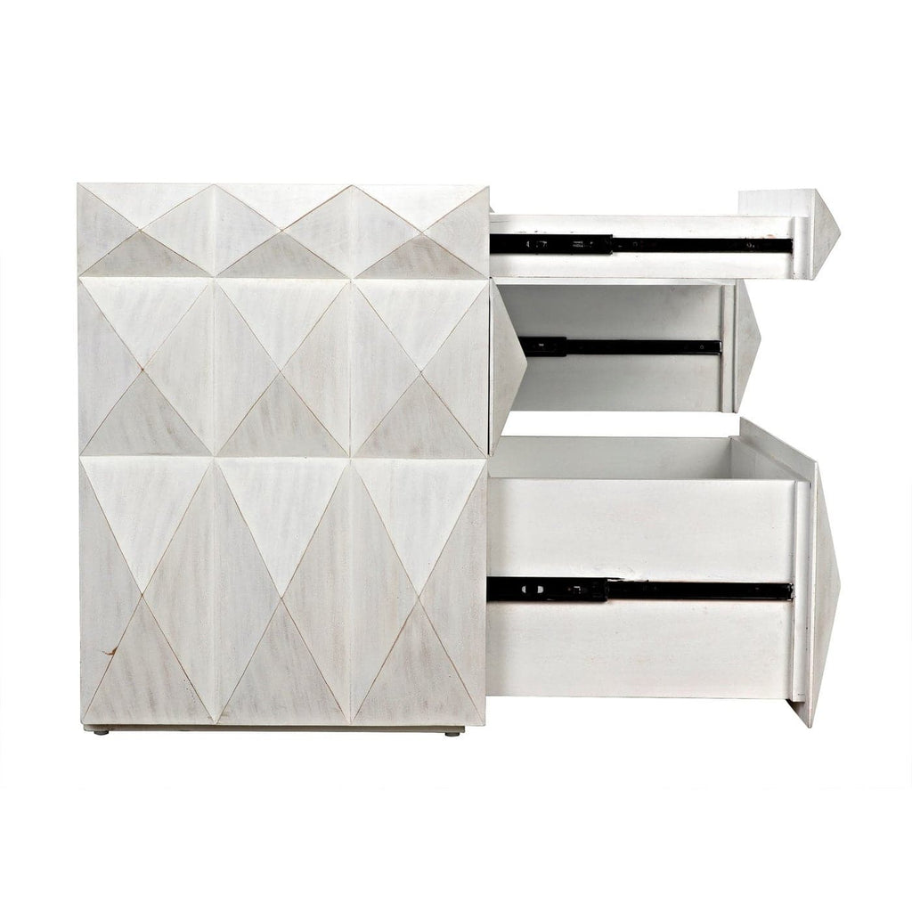 Allegra Dresser - White-Noir-NOIR-GDRE248WH-Dressers-1-France and Son