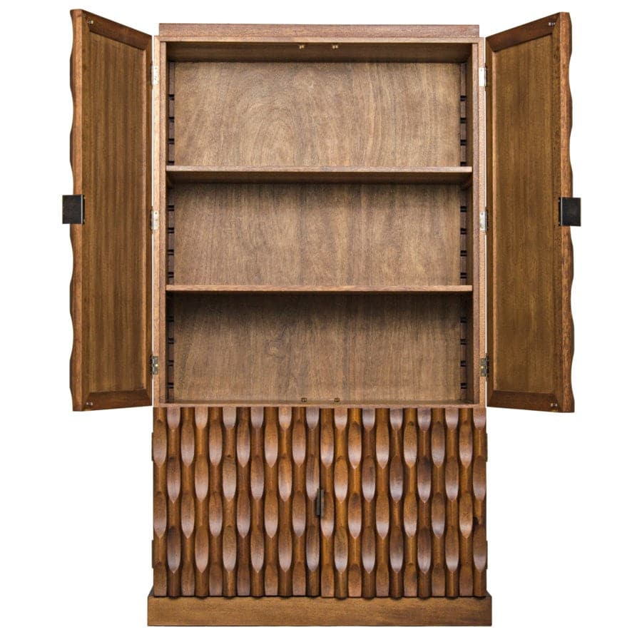 Alameda Hutch-Noir-NOIR-GHUT133DW-Bookcases & Cabinets-1-France and Son