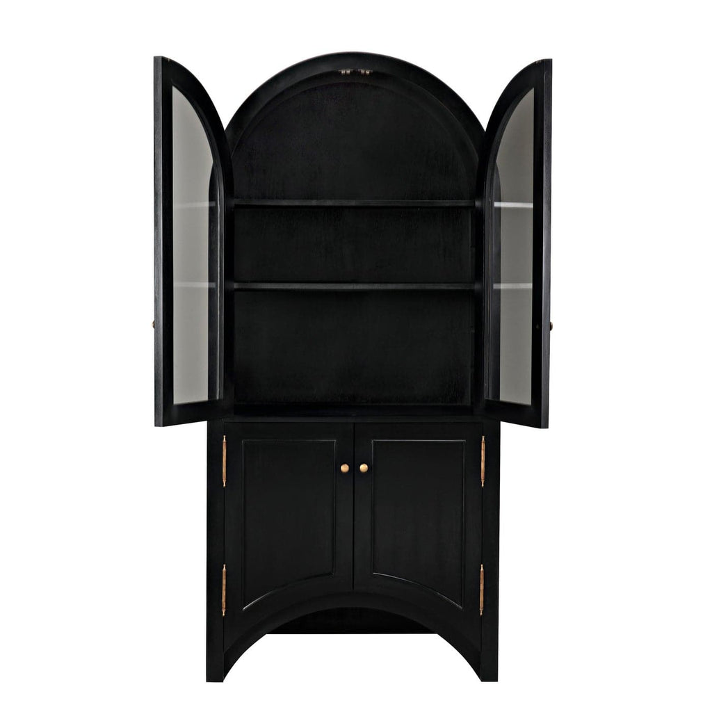Haring Hutch-Noir-NOIR-GHUT162HB-Bookcases & Cabinets-1-France and Son