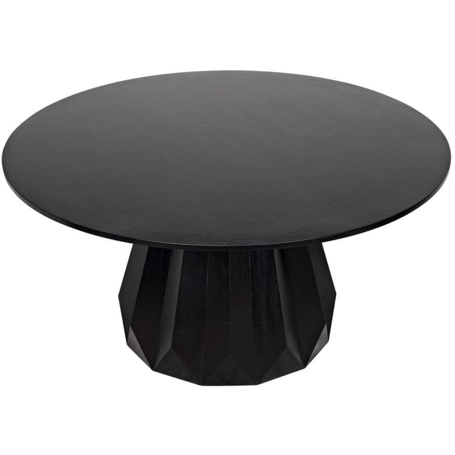 Brosche Dining Table-Noir-NOIR-GTAB550HB-Dining Tables-1-France and Son