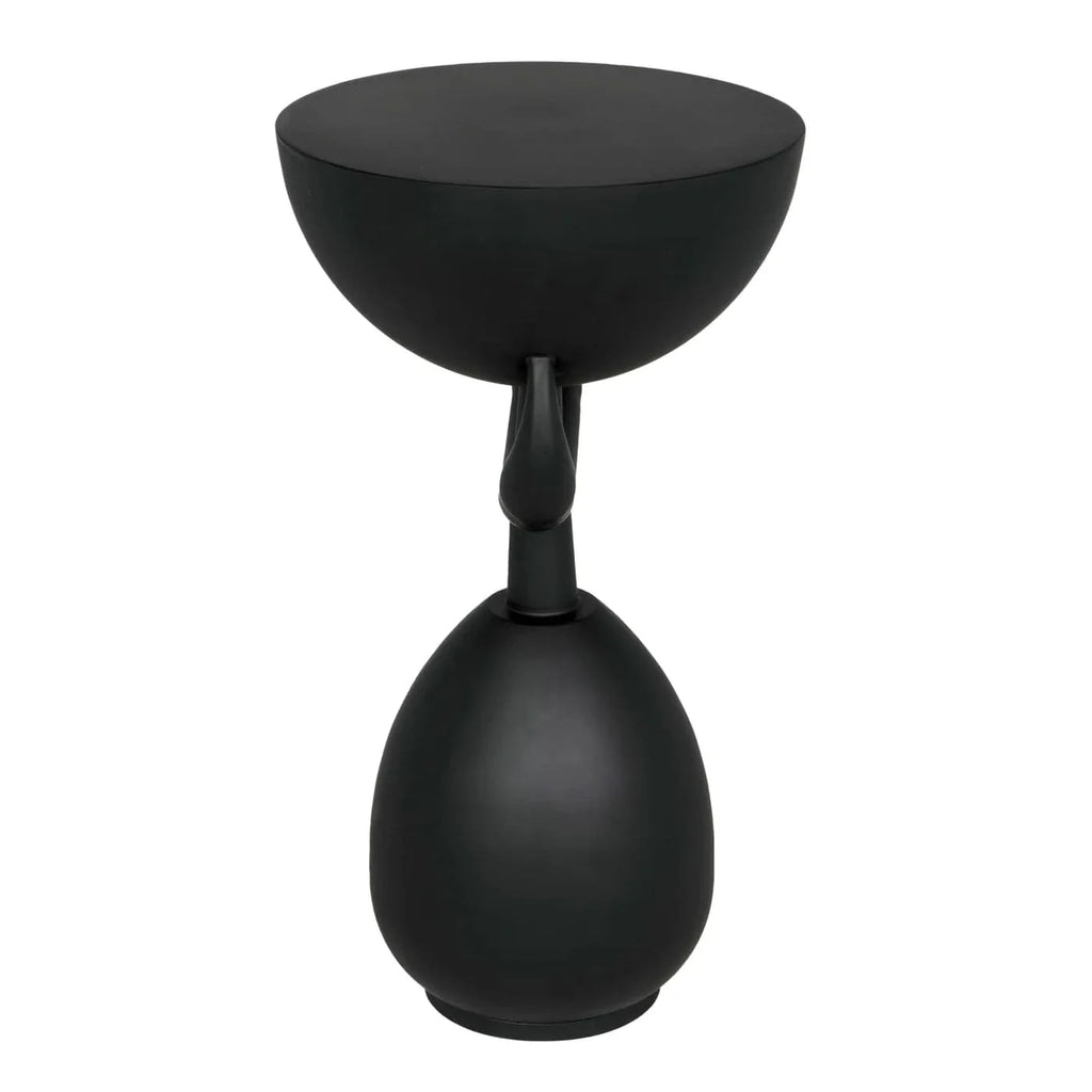 Africa Side Table - Metal-Noir-NOIR-GTAB992MTB-Side Tables-1-France and Son