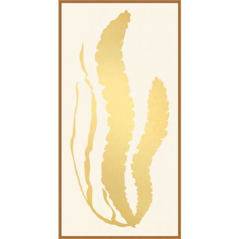 Leaf Sea Grass-Wendover-WEND-LA4283-Wall ArtI-Silver-1-France and Son