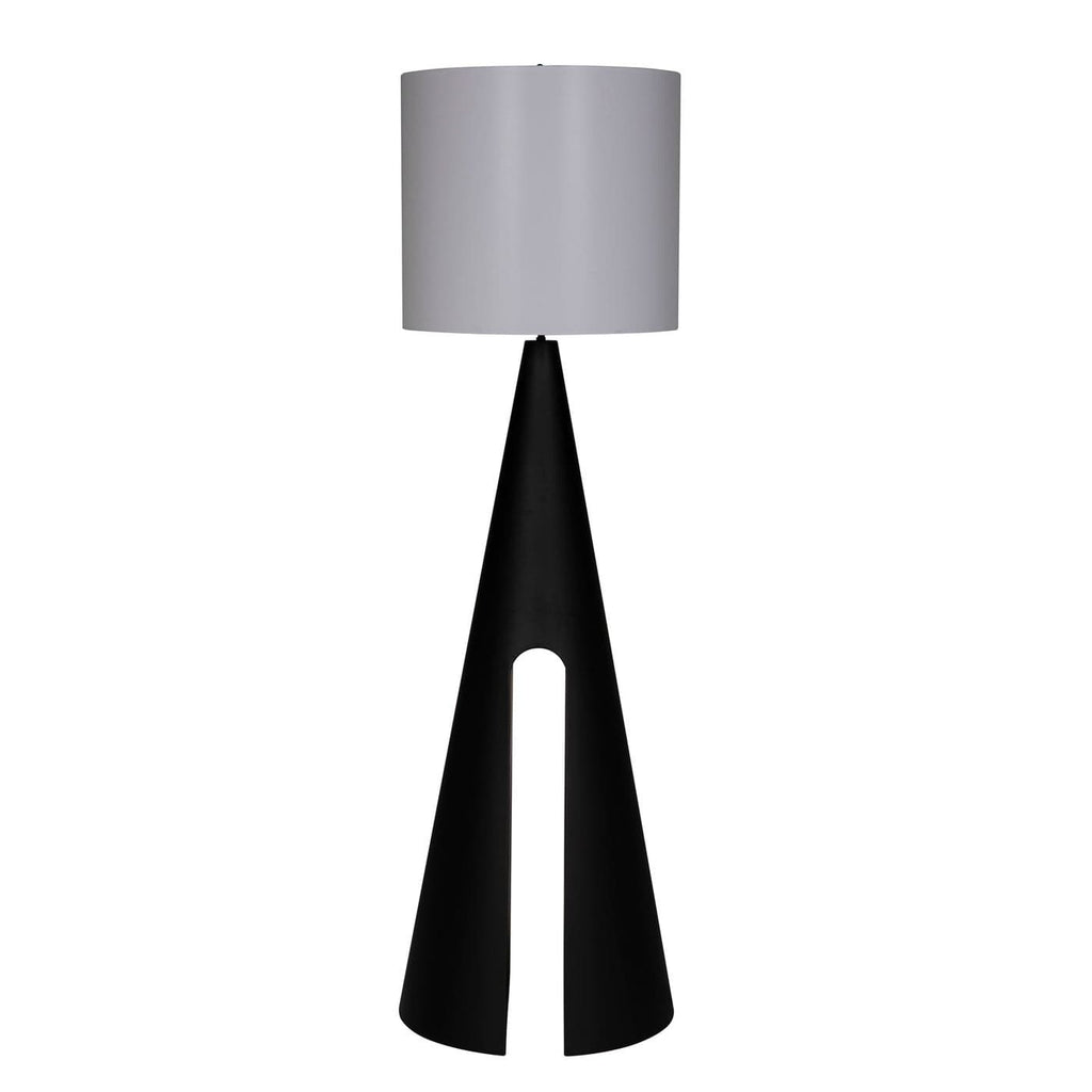 Mordred Floor Lamp-Noir-NOIR-LAMP786MTBSH-Floor Lamps-1-France and Son