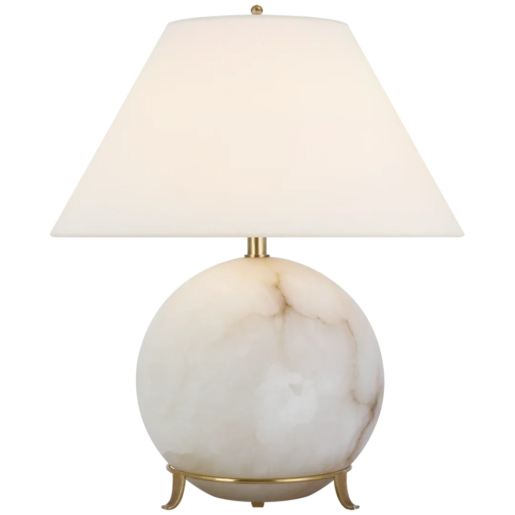 Price Small Table Lamp-Visual Comfort-VISUAL-MF 3902ALB-L-Table Lamps-1-France and Son