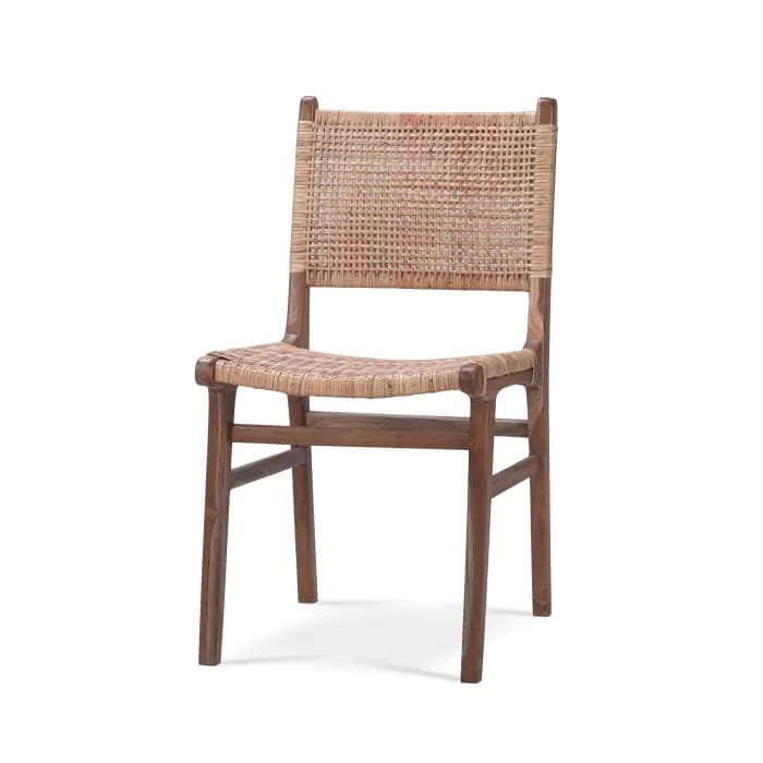 Logan Teak Dining Chair-Bramble-BRAM-85032TRN-RNAT-Dining Chairs-1-France and Son