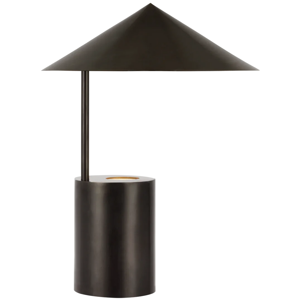 Orla Small Table Lamp-Visual Comfort-VISUAL-PCD 3205BZ-Table LampsBronze-1-France and Son