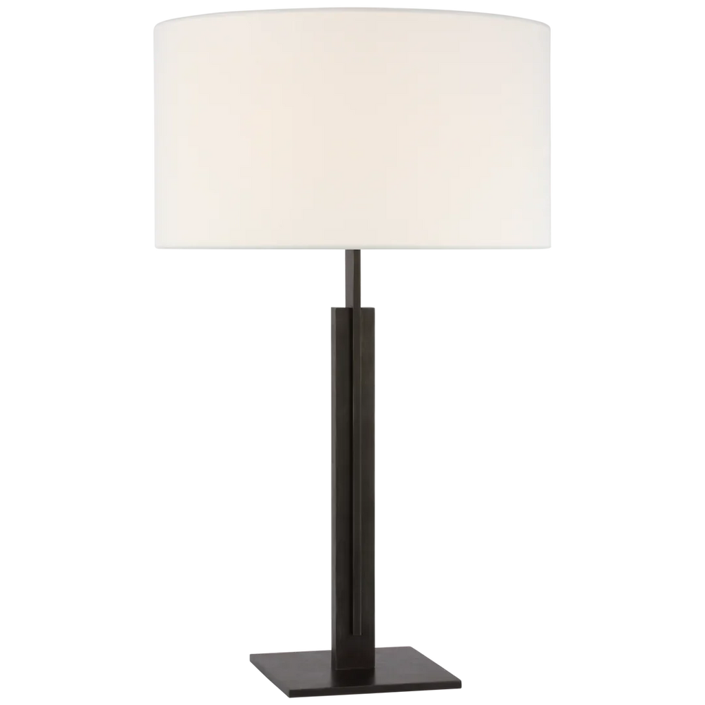 Sharon Large Table Lamp-Visual Comfort-VISUAL-S 3722AI-L-Table LampsAged Iron-1-France and Son