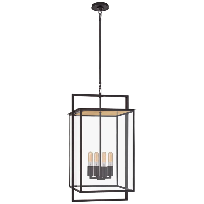 Host Medium Hanging Lantern-Visual Comfort-VISUAL-S 5793AI-CG-Pendants-1-France and Son