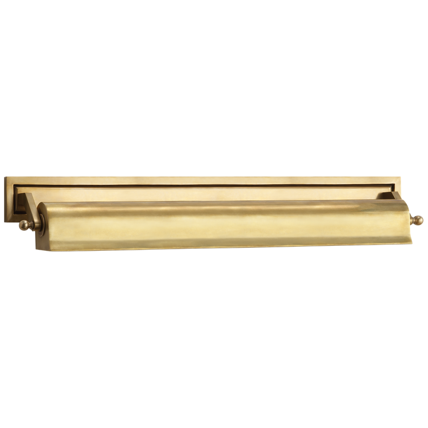 Libra 22" Picture Light in Bronze-Visual Comfort-VISUAL-TOB 2606BZ-Wall LightingBronze-1-France and Son