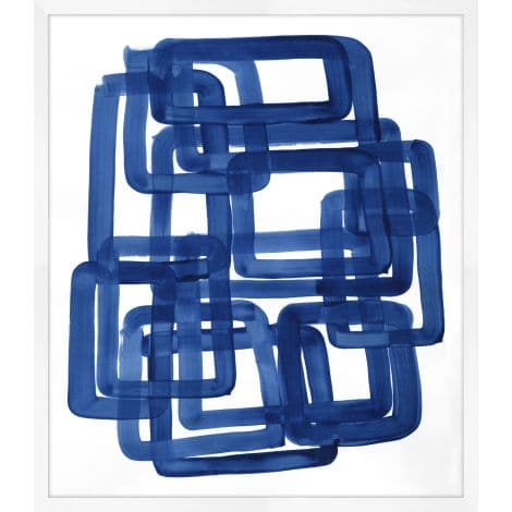 Marine Blue 2-Wendover-WEND-WAB1286-Wall Art-1-France and Son