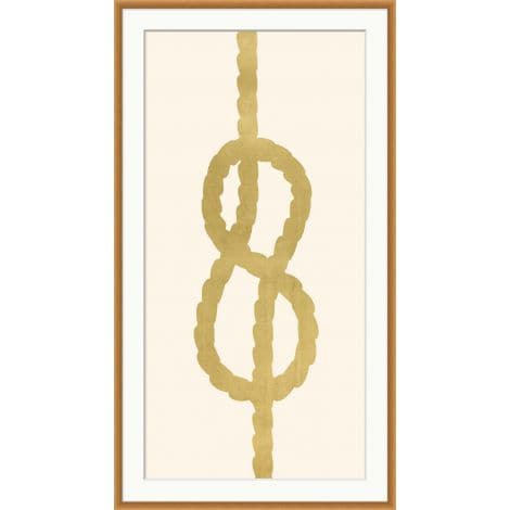 Gold Nautical Knot-Wendover-WEND-WCL1475-Wall Art1-1-France and Son