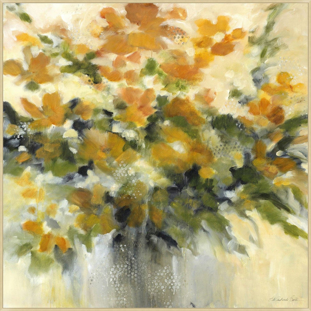 Sunny Blooms-Wendover-WEND-WFL1909-Wall Art-1-France and Son