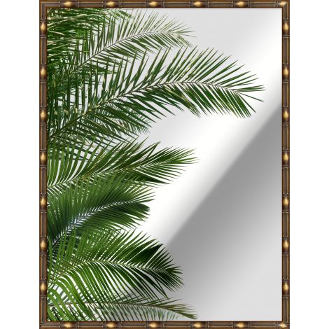 Rectangular Palms Mirror-Wendover-WEND-WTUR0373-Mirrors-1-France and Son