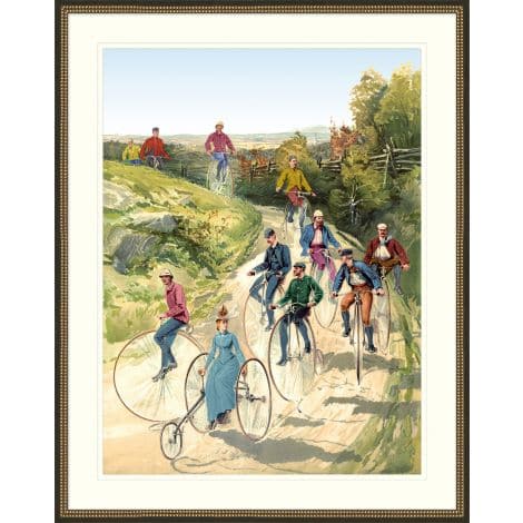 The Bicycle Ride-Wendover-WEND-WVT1488-Wall Art-1-France and Son