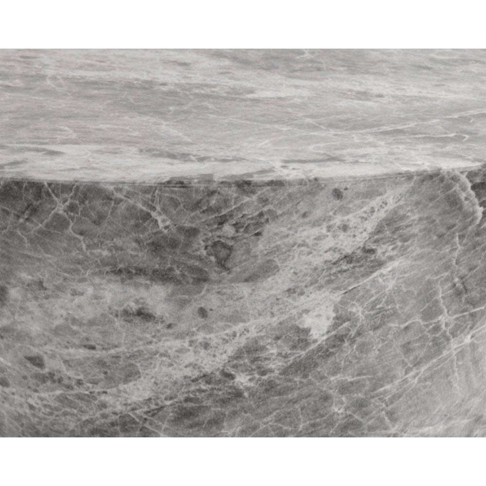 Astley End Table - Marble Look - Grey-Sunpan-SUNPAN-106496-Side Tables-2-France and Son