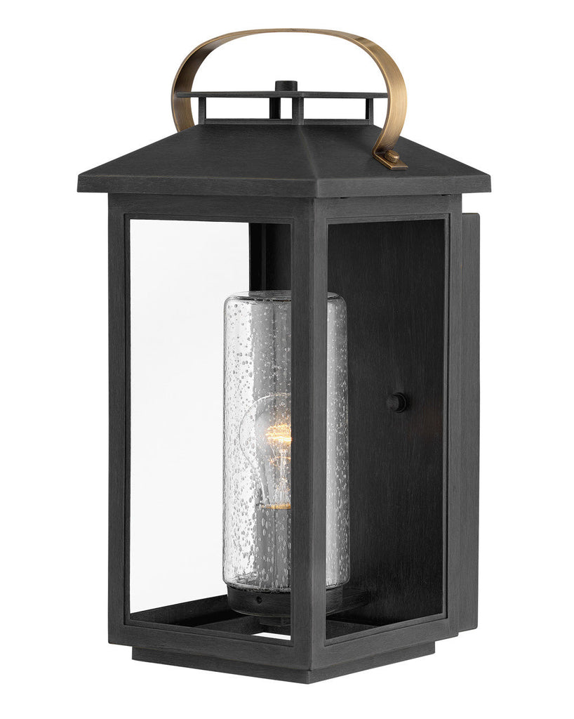 Outdoor Atwater - Medium Wall Mount Lantern-Hinkley Lighting-HINKLEY-1164BK-LL-Outdoor Wall SconcesBlack-2-France and Son