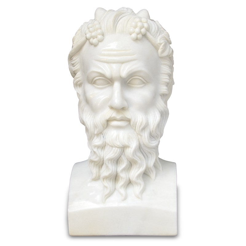 Hector Marble Bust Sculpture-Currey-CURY-1200-0665-Decorative Objects-3-France and Son