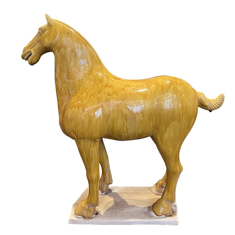 Tang Dynasty Persimmon Horse-Currey-CURY-1200-0779-Decorative ObjectsPersimmon-4-France and Son