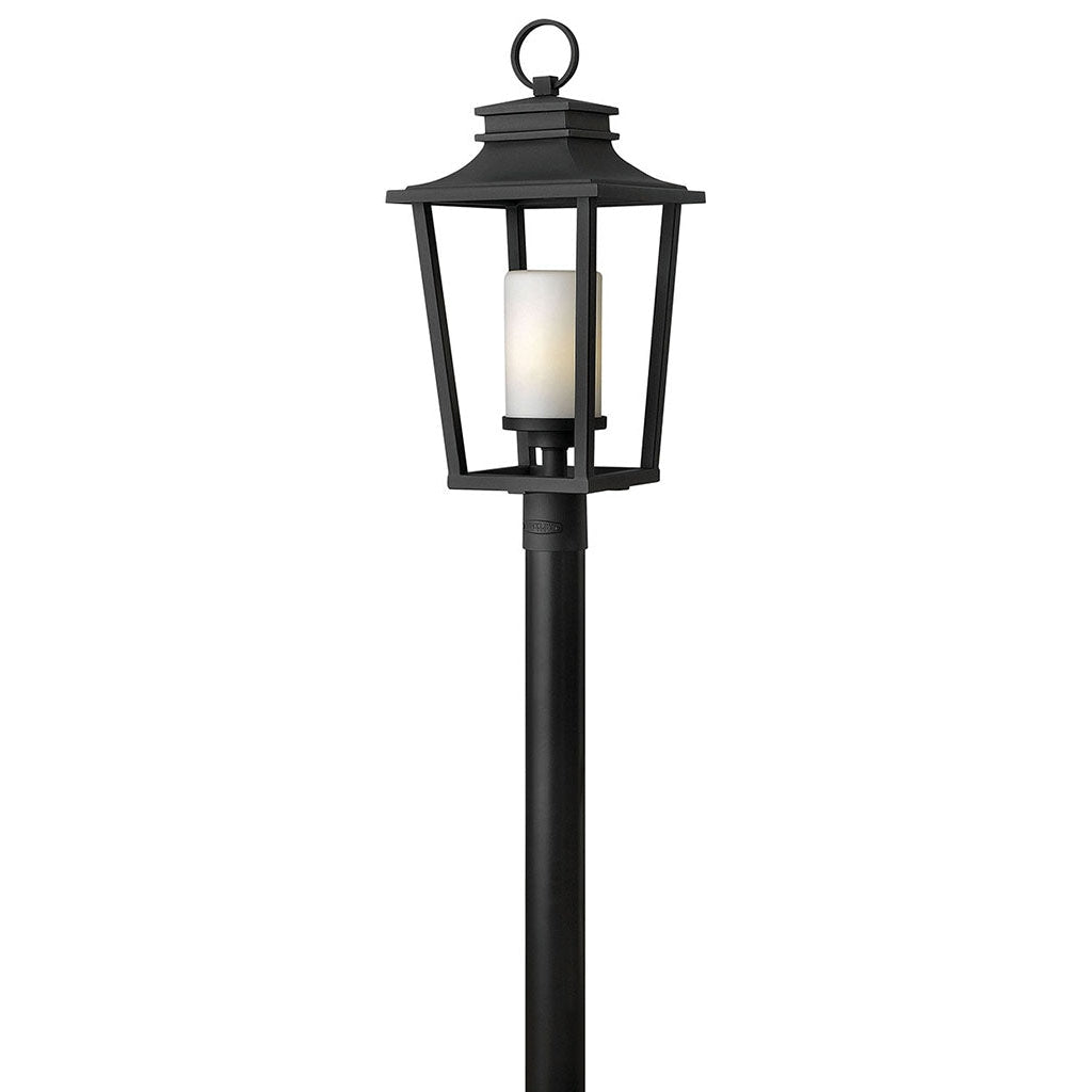 Sullivan - Medium Post Top or Pier Mount Lantern-Hinkley Lighting-HINKLEY-1741BK-Outdoor Post Lanterns-1-France and Son