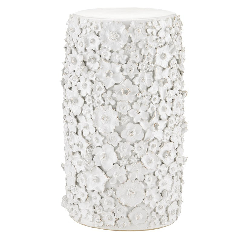 Jessamine White Accent Table-Currey-CURY-2000-0038-Side Tables-1-France and Son