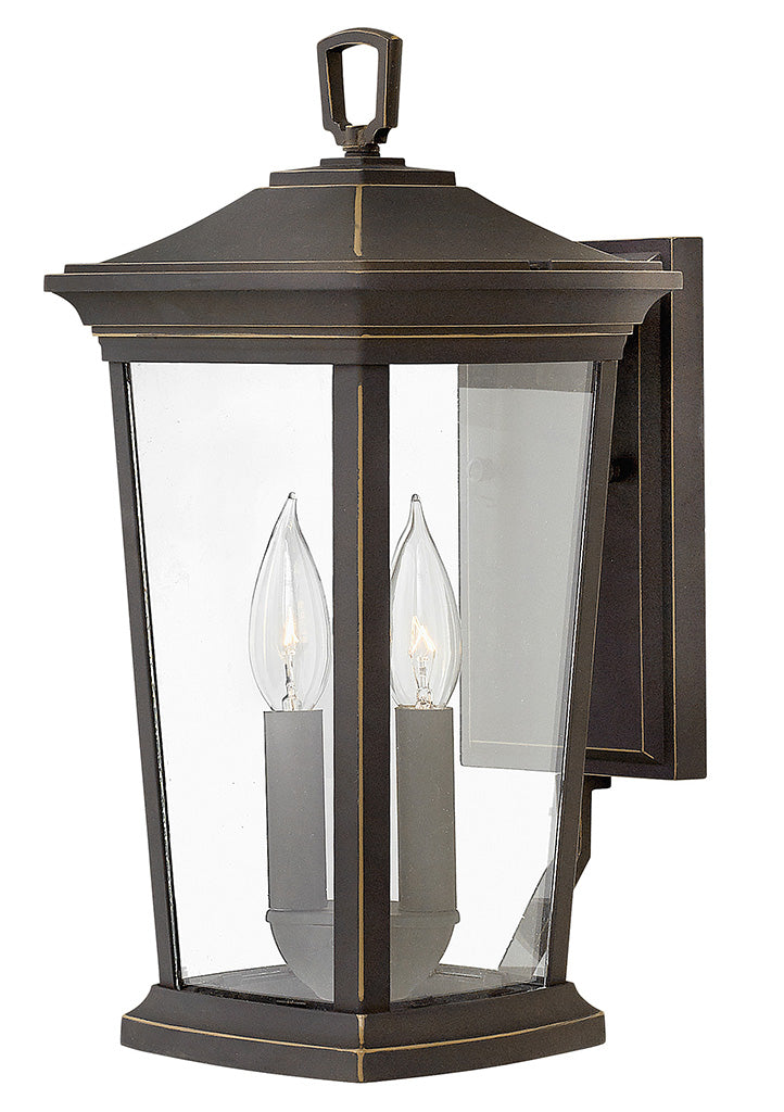 Outdoor Bromley - Small Wall Mount Lantern-Hinkley Lighting-HINKLEY-2360OZ-LL-Outdoor Post LanternsOil Rubbed Bronze-2-France and Son