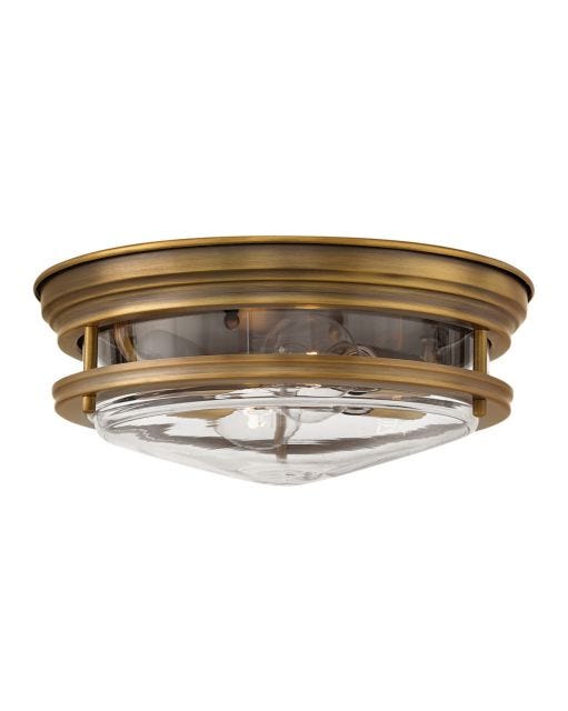 Foyer Hadley - Medium Flush Mount-Hinkley Lighting-HINKLEY-3302BR-CL-Wall LightingBrushed Bronze with Clear glass-2-France and Son