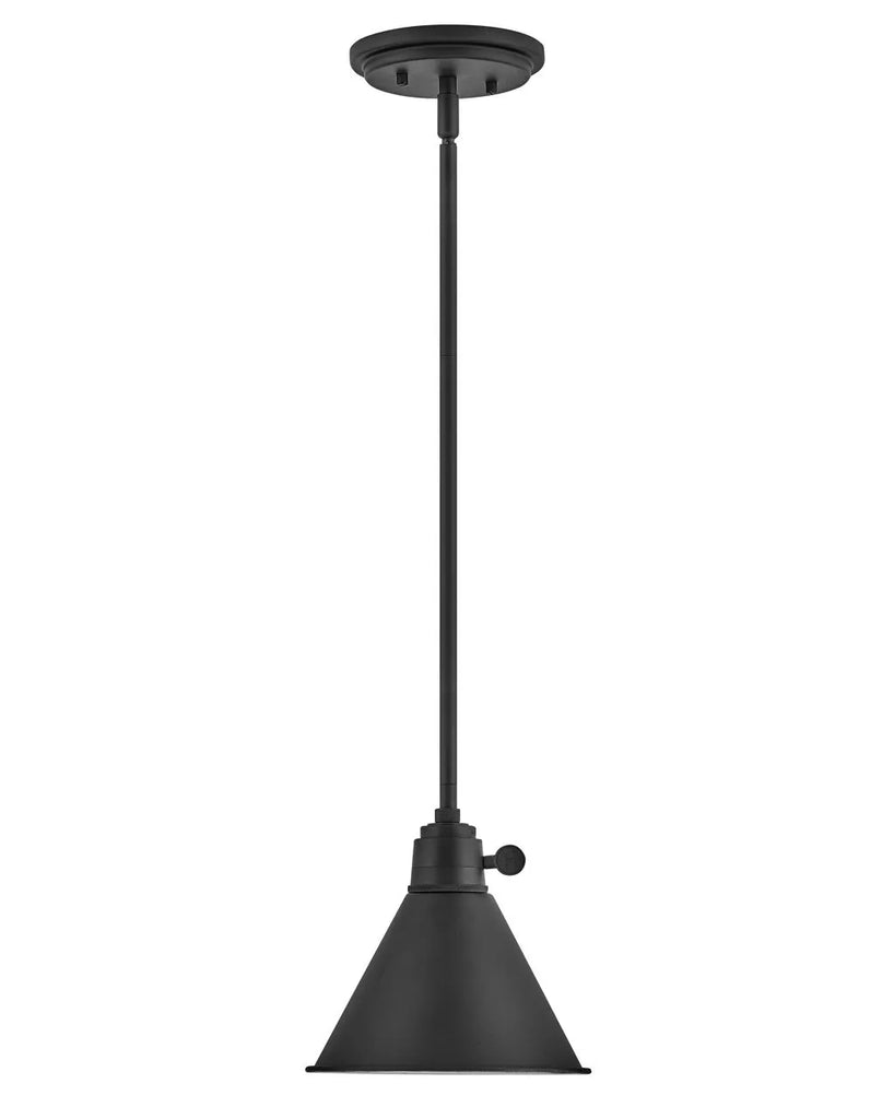 Arti Small Pendant-Hinkley Lighting-HINKLEY-3697BK-PendantsNON-LED-Black-3-France and Son