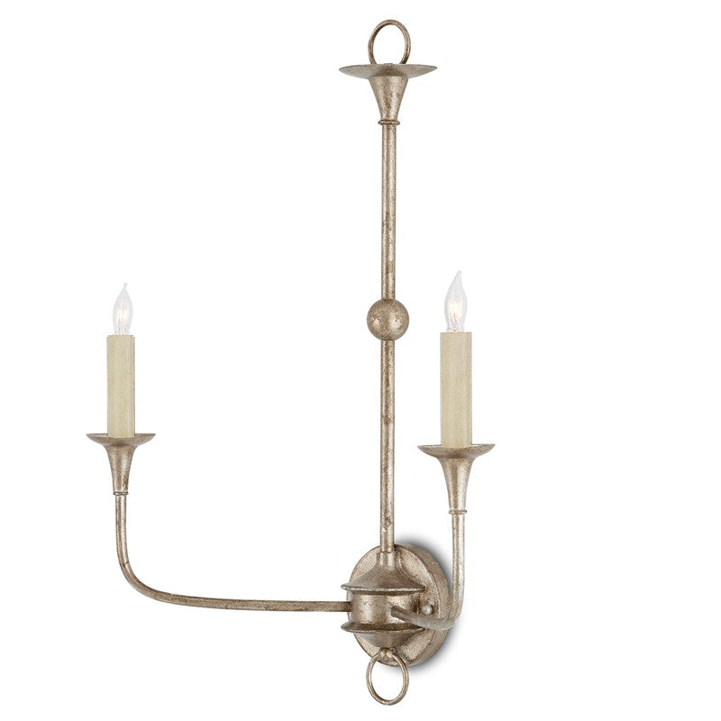 Nottaway Gold Large Wall Sconce-Currey-CURY-5000-0216-Wall LightingPyrite Bronze-5-France and Son