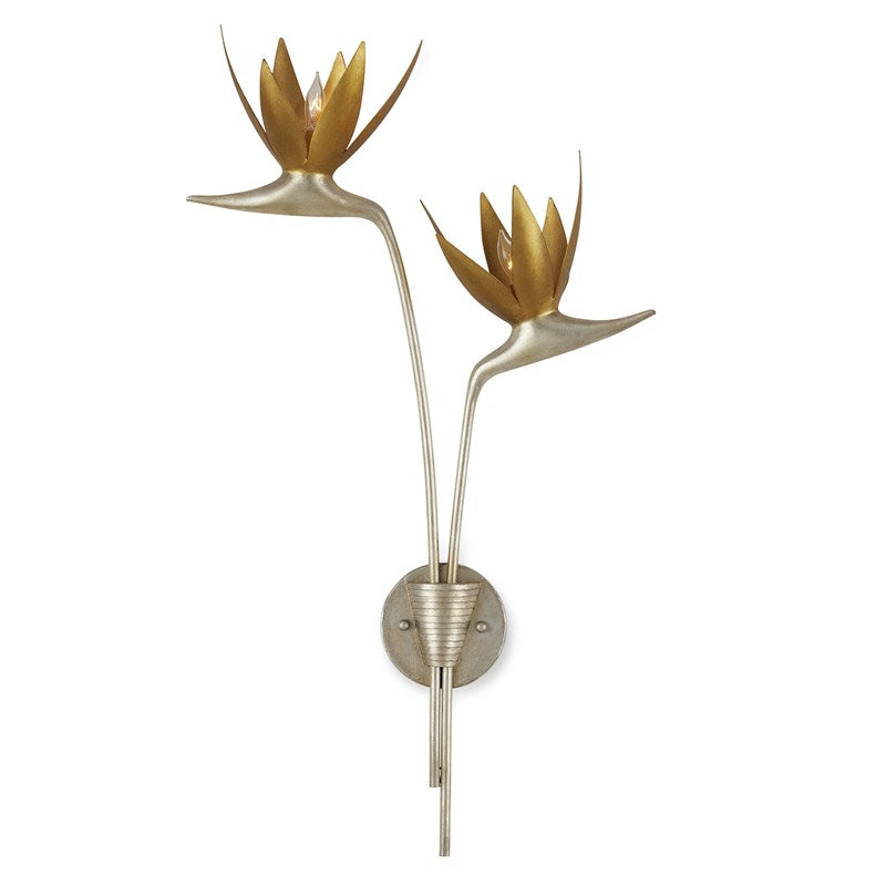 Paradiso Gold & Silver Wall Sconce-Currey-CURY-5000-0239-Wall LightingLeft-2-France and Son