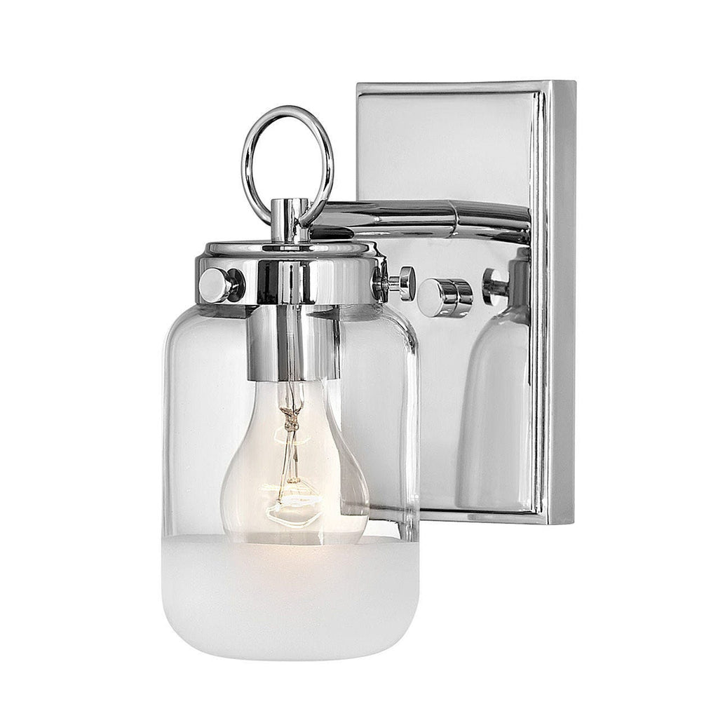 Penley - Single Light Vanity-Hinkley Lighting-HINKLEY-5060PN-Bathroom Vanity-1-France and Son