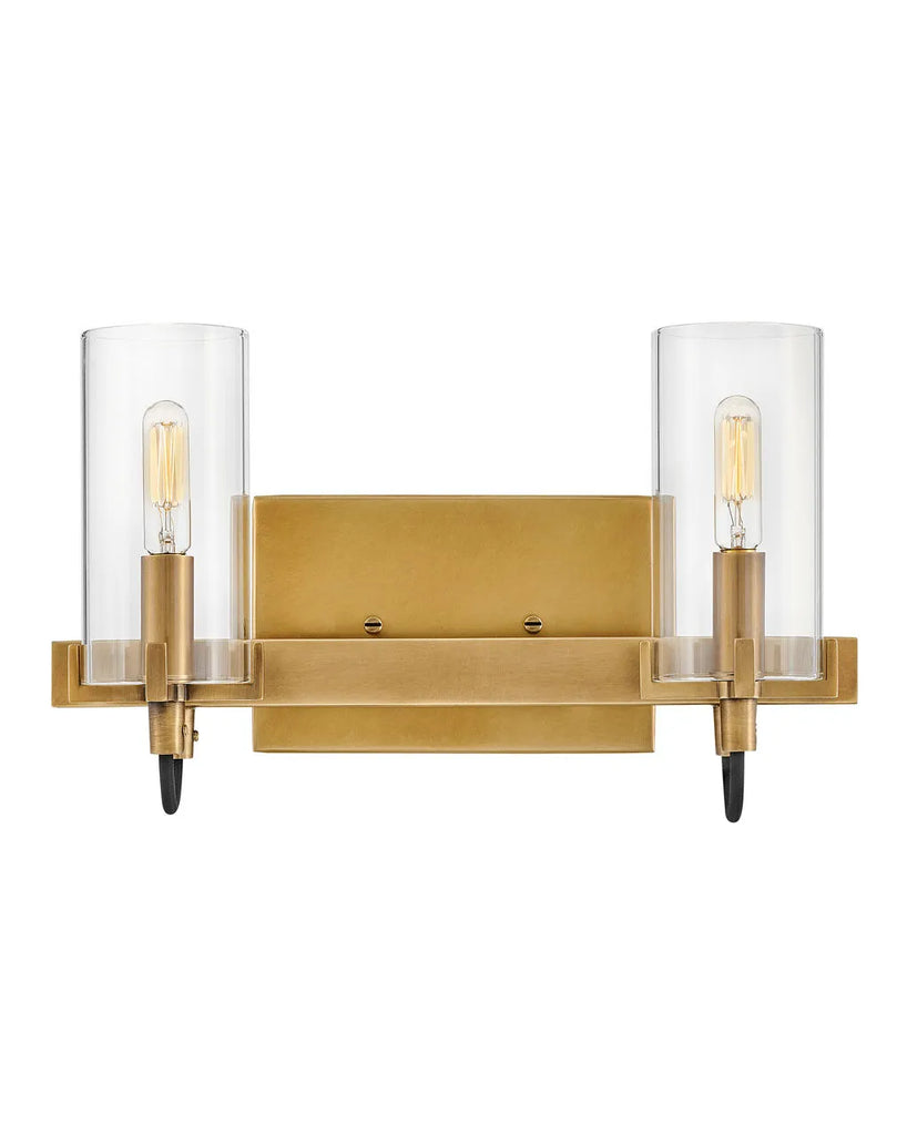 Ryden - Two Light Vanity-Hinkley Lighting-HINKLEY-58062HB-Bathroom VanityHeritage Brass-5-France and Son