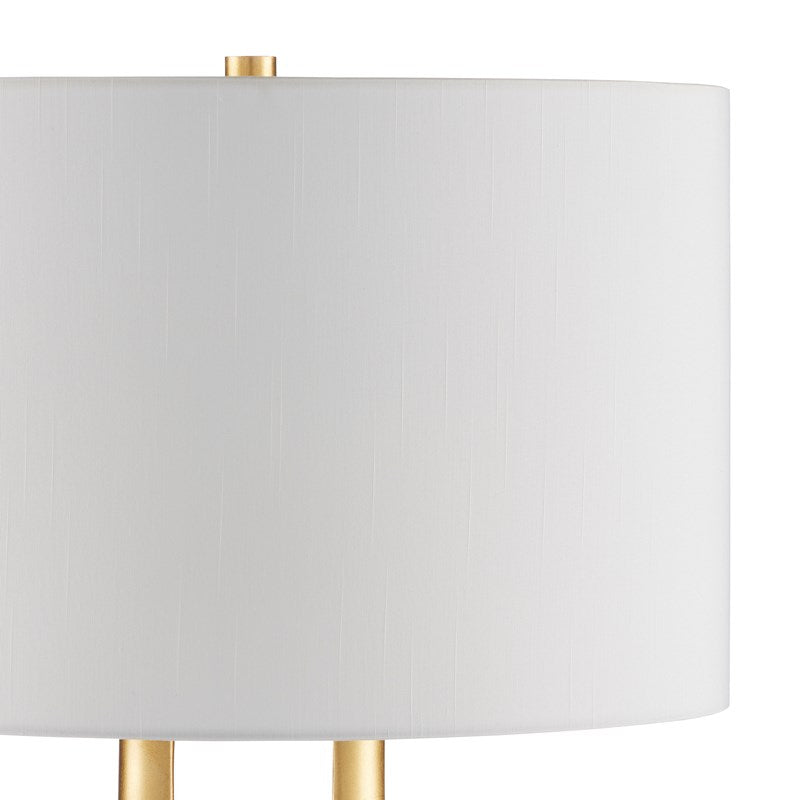 La Porta Table Lamp-Currey-CURY-6000-0852-Table LampsContemporary Gold Leaf/Black-4-France and Son