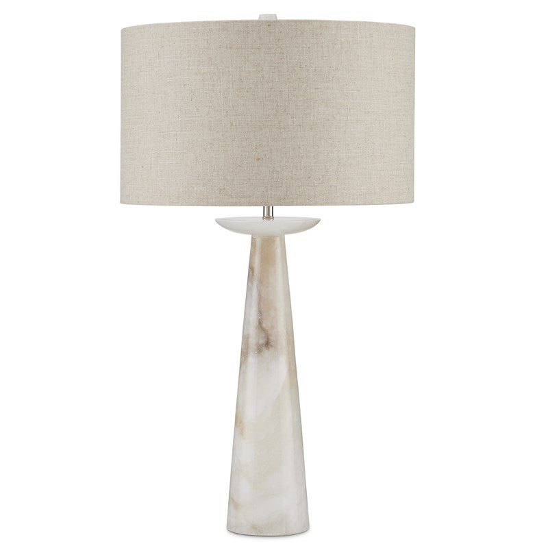 Pharos Alabaster Table Lamp-Currey-CURY-6000-0892-Table Lamps-3-France and Son