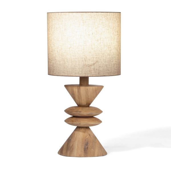Kebab Table Lamp-Union Home Furniture-UNION-DEC00045-Table LampsSunset Matt-2-France and Son