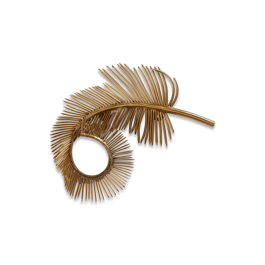Coiled Plume-John Richard-JR-GBG-2714-Decorative ObjectsIII-Brass-3-France and Son