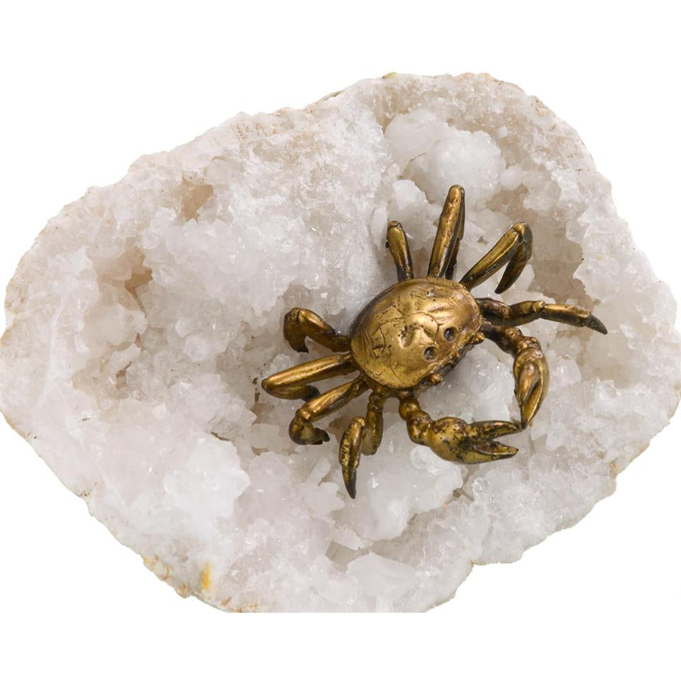 Geode Collections-John Richard-JR-JRA-11861-DecorCrab On Geode-2-France and Son