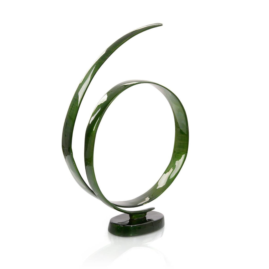 Furling Sculpture In Nature’S Green-John Richard-JR-JRA-11995-Decorative Objects-1-France and Son