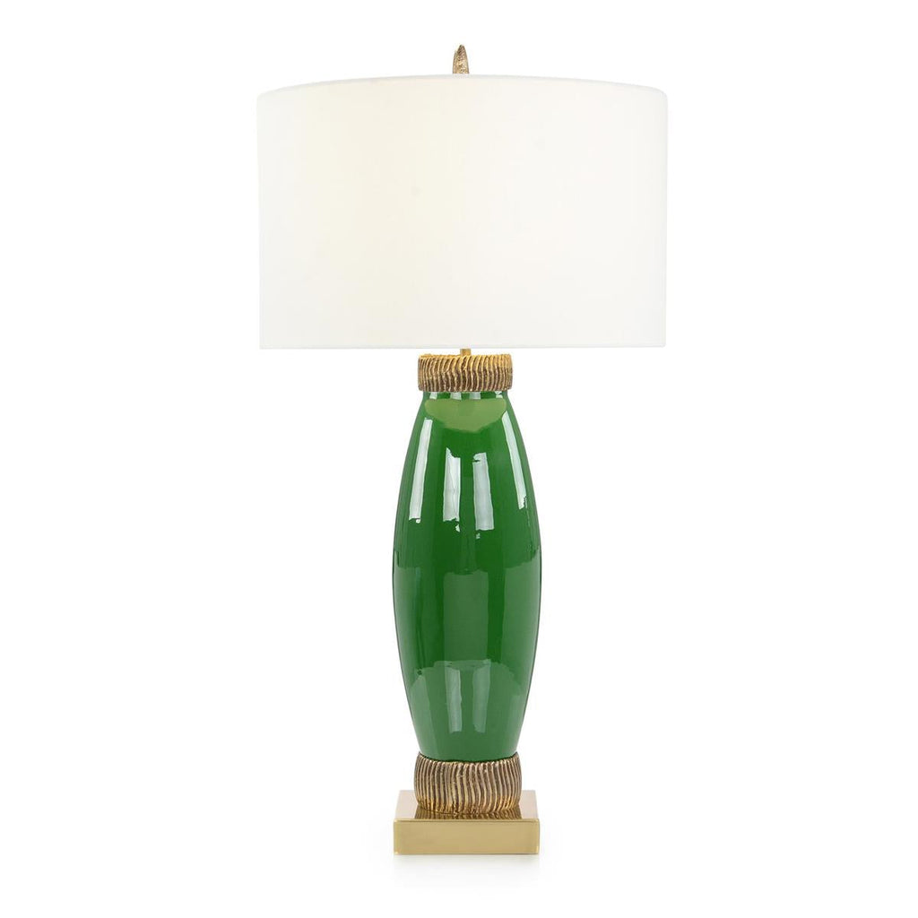 Emerald Aurelian Lamp-John Richard-JR-JRL-10754-Table Lamps-1-France and Son