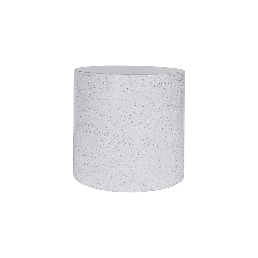 Omi Outdoor Side Table-Moes-MOE-PW-1005-18-Outdoor Side TablesWhite Terrazzo-5-France and Son