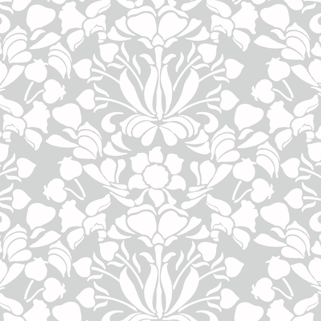 Snapdragon Wallpaper-Mitchell Black-MITCHB-WC381-4-PM-10-Wall DecorPatterns Pencil-Premium Matte Paper-13-France and Son