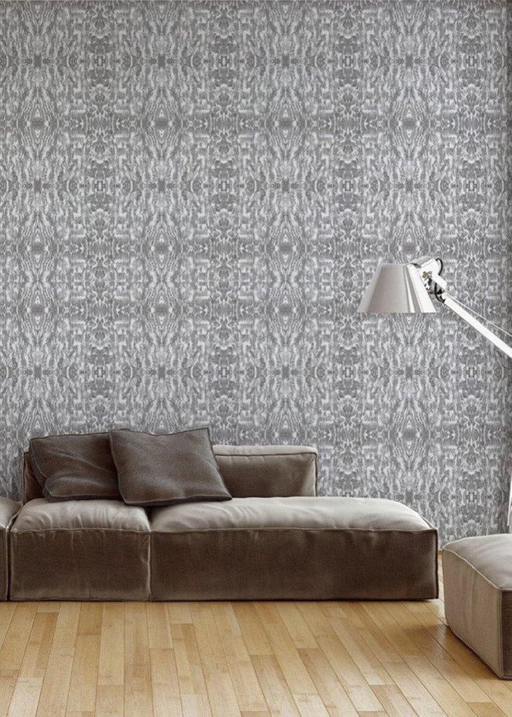 Stratos Wallpaper-Mitchell Black-MITCHB-WCAB432-PM-10-Wall DecorPatterns Copper-Premium Matte Paper-4-France and Son